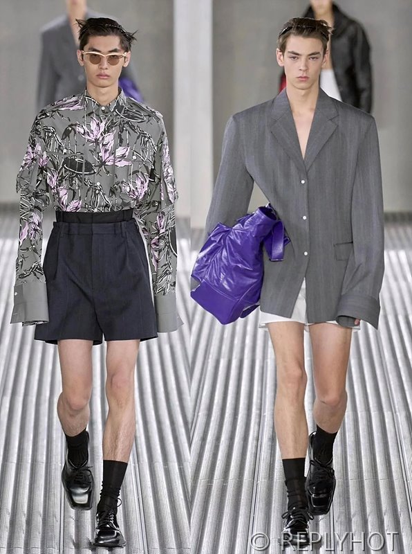 프라다 슬림핏 블레이저