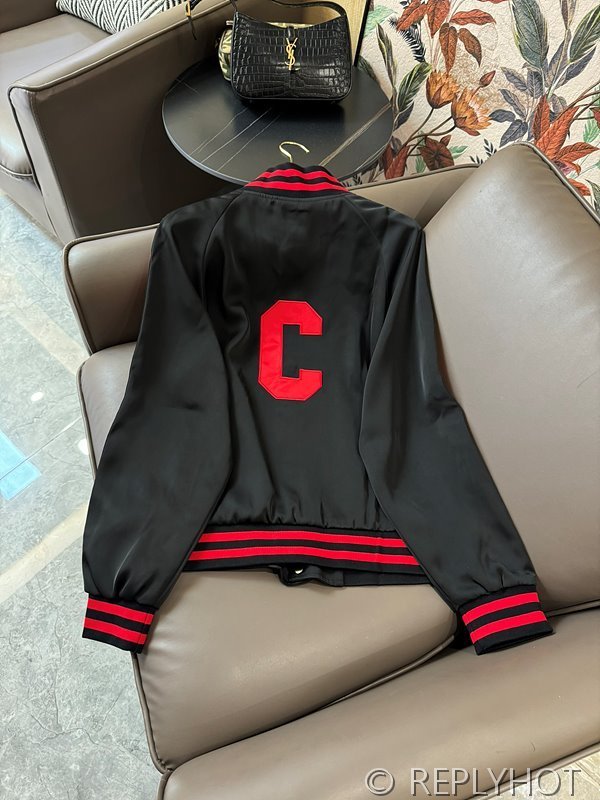 셀린느 콘트라스트 야구자켓