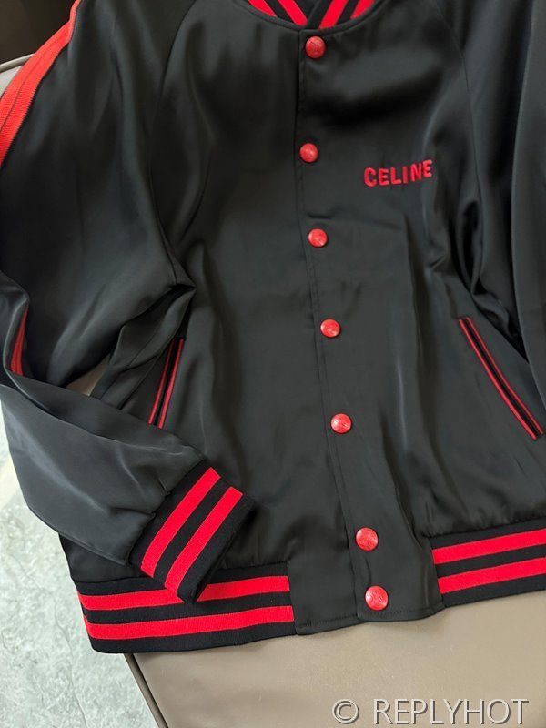 셀린느 콘트라스트 야구자켓