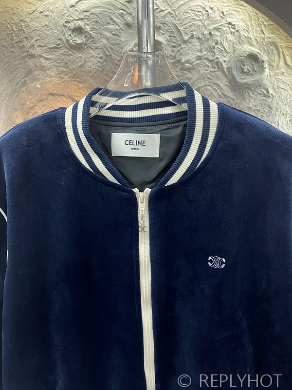 셀린느 벨벳 트레이닝 트랙수트 집업