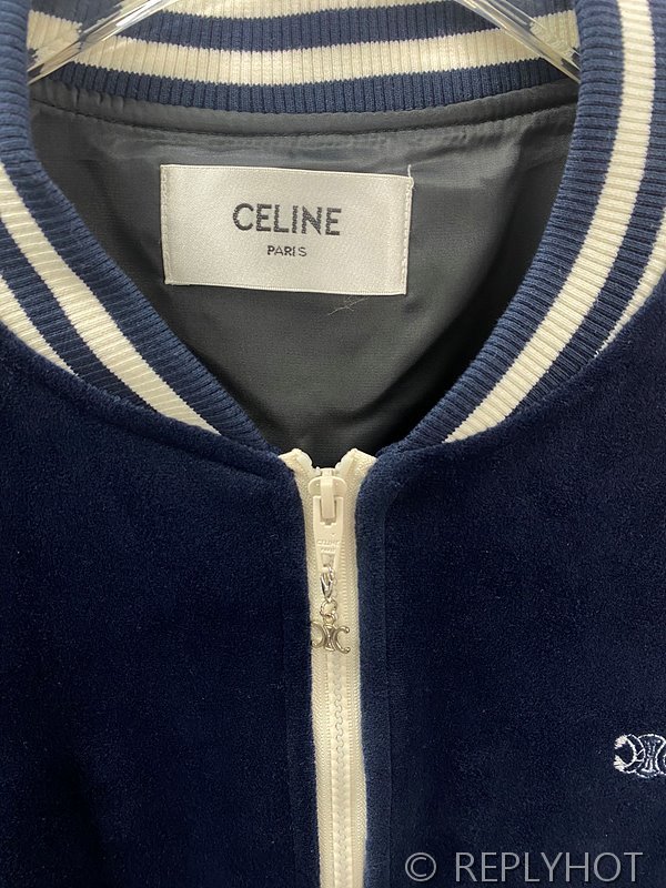 셀린느 벨벳 트레이닝 트랙수트 집업