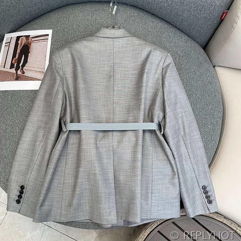 프라다 벨트 웨이스트 블레이저