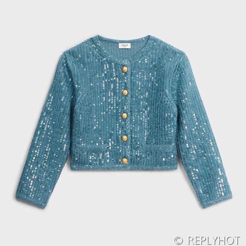 셀린느 트위드 자켓