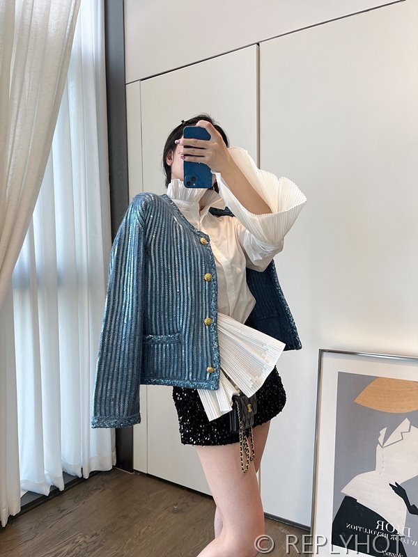 셀린느 트위드 자켓