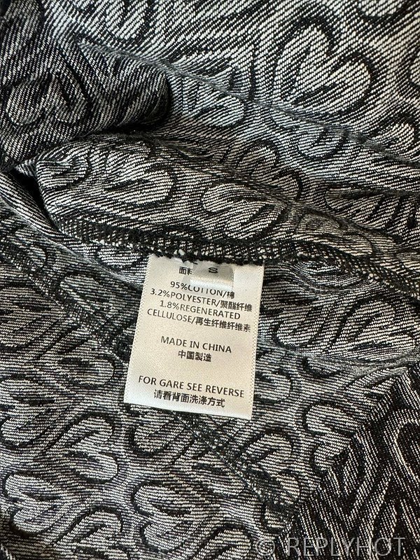 미우미우 자카드 데님 코튼 자켓 2color