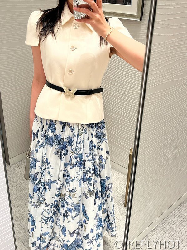 디올 라펠 스몰 재킷 2color