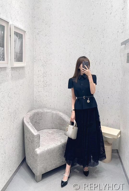 디올 라펠 스몰 재킷 2color