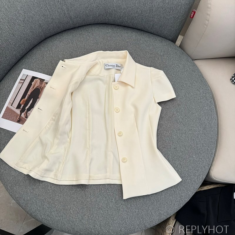 디올 라펠 스몰 재킷 2color