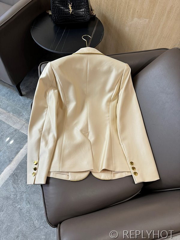 구찌 Gucci Sea Anchor 자수 프레피 블레이저 2color