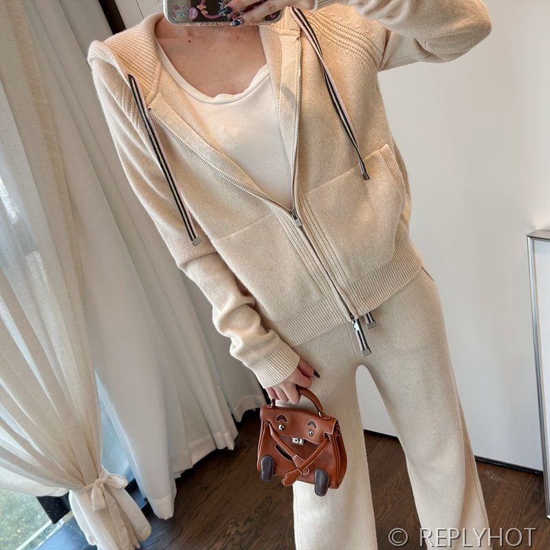 로로피아나 캐시미어100 트레이닝세트 3color