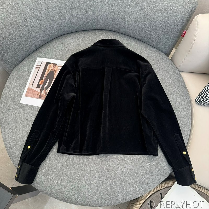 셀린느 싱글 브레스트 셔츠 자켓