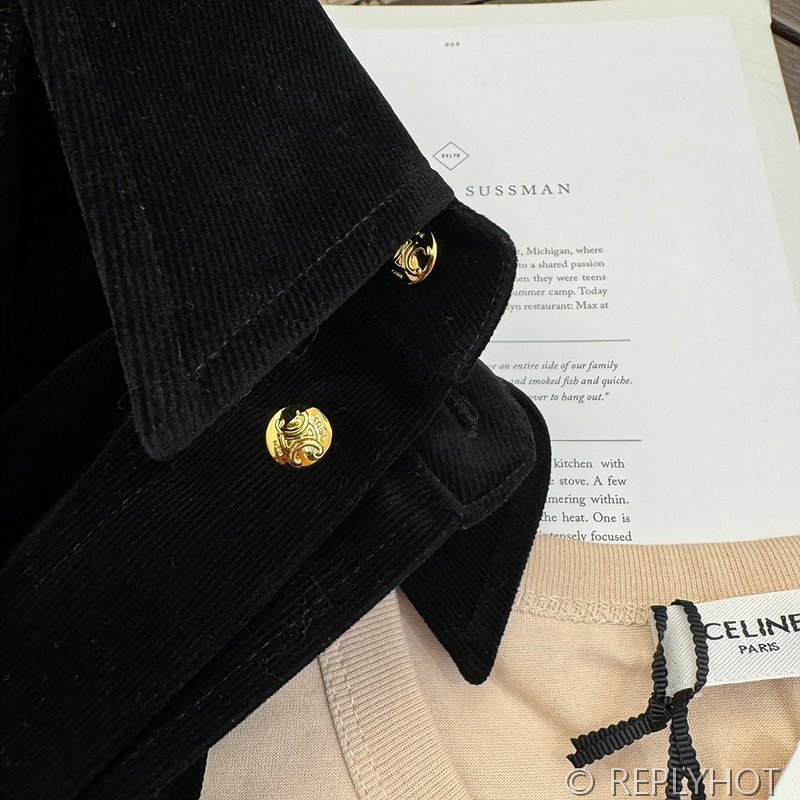 셀린느 싱글 브레스트 셔츠 자켓