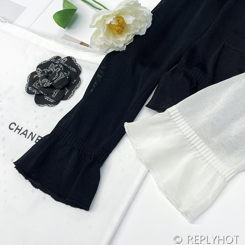 샤넬 다이아버튼 러플 가디건 자켓