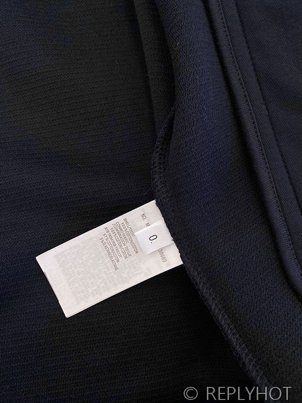 톰브라운 스트레이트 캐주얼 후드집업 네이비