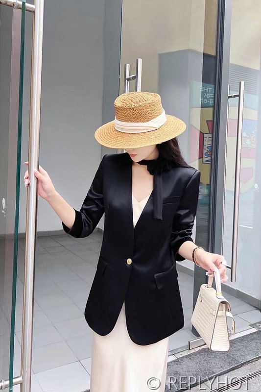 마르지엘라 실크 스카프 블레이저 자켓 3color