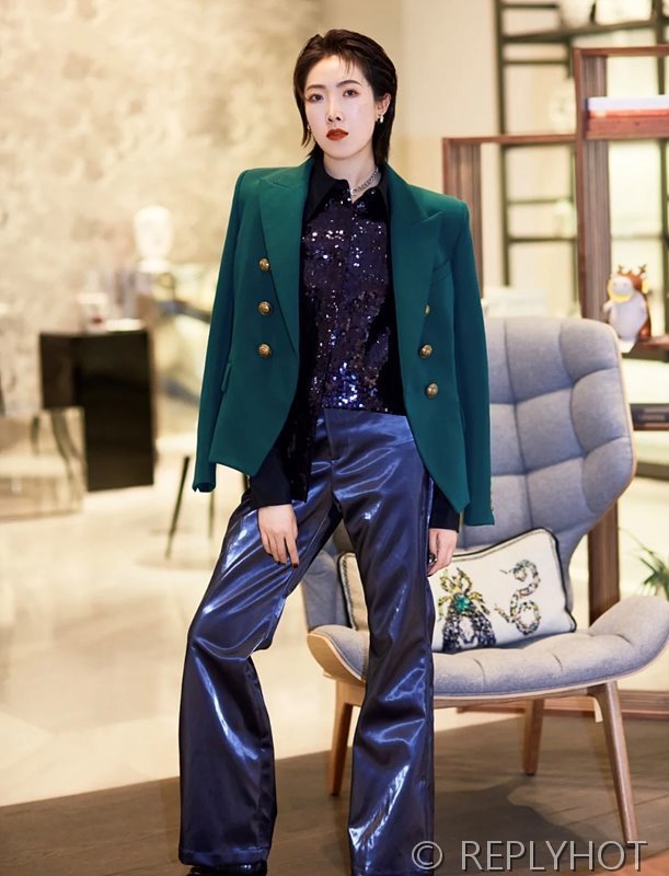 발망 골드버튼 울 정장코트 2color