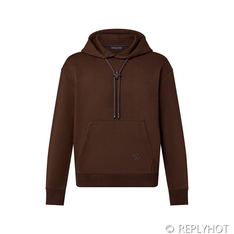 루이비통 버클 코튼 후드티