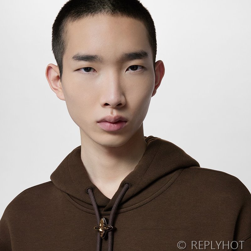 루이비통 버클 코튼 후드티