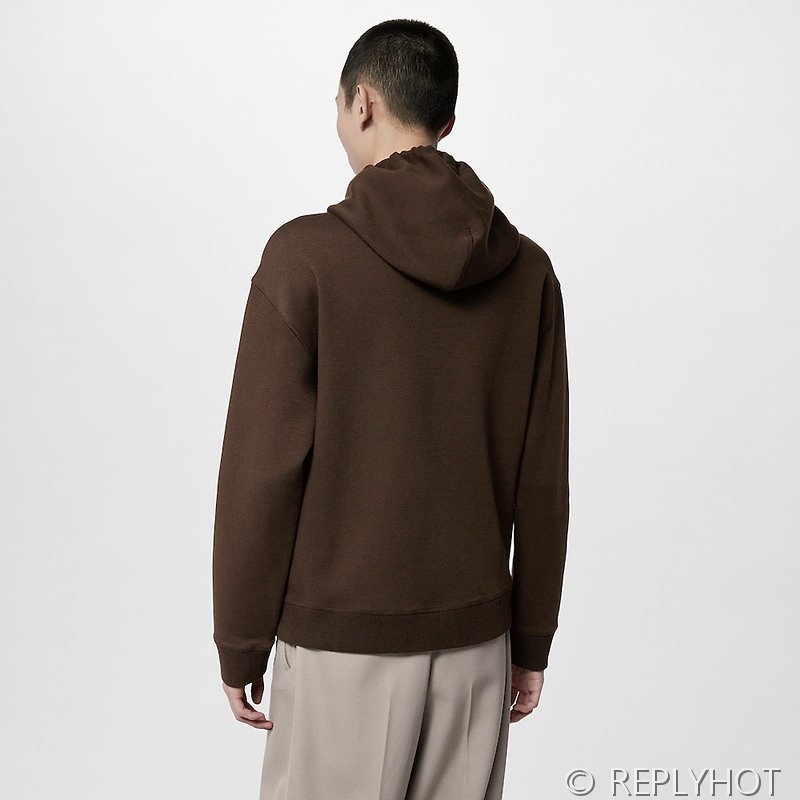 루이비통 버클 코튼 후드티