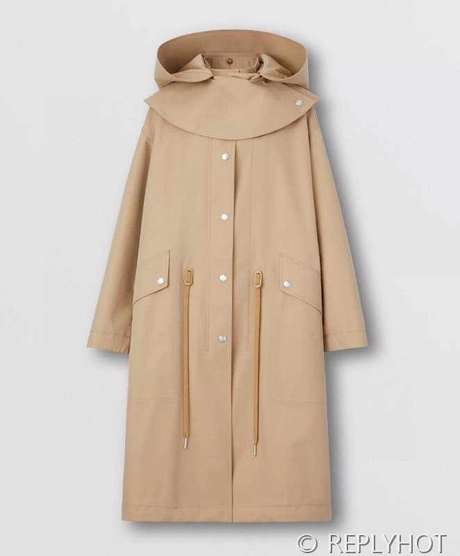 버버리 케이프타입 트렌츠 롱 코트