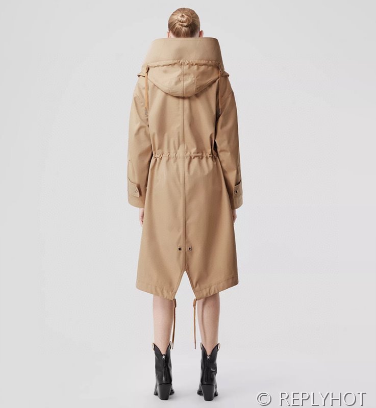 버버리 케이프타입 트렌츠 롱 코트