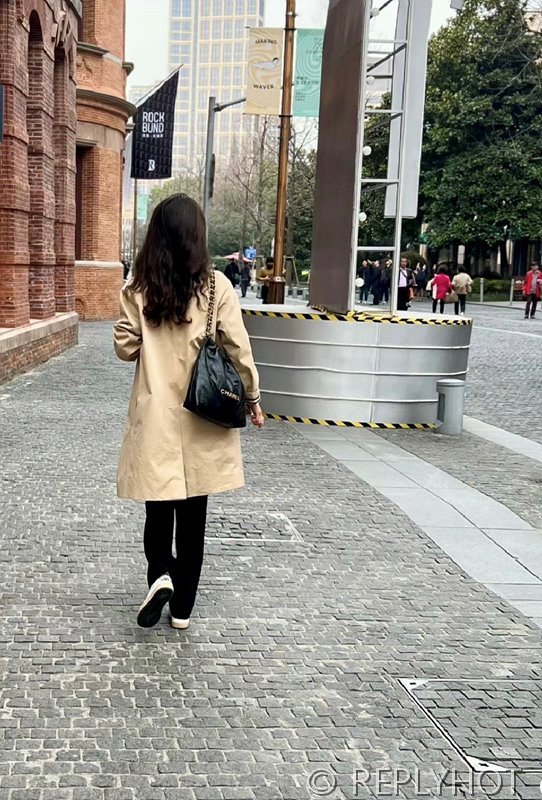 버버리 스트레이트 세미 트렌치코트 2color