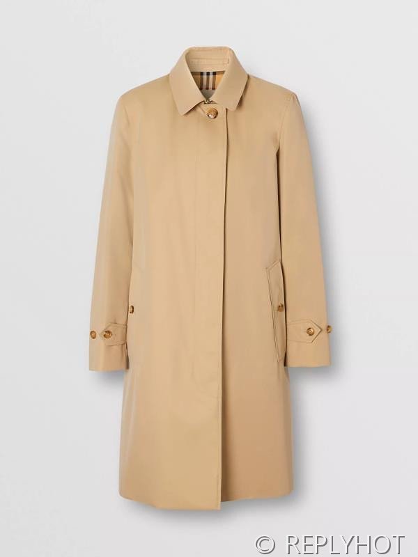 버버리 스트레이트 세미 트렌치코트 2color