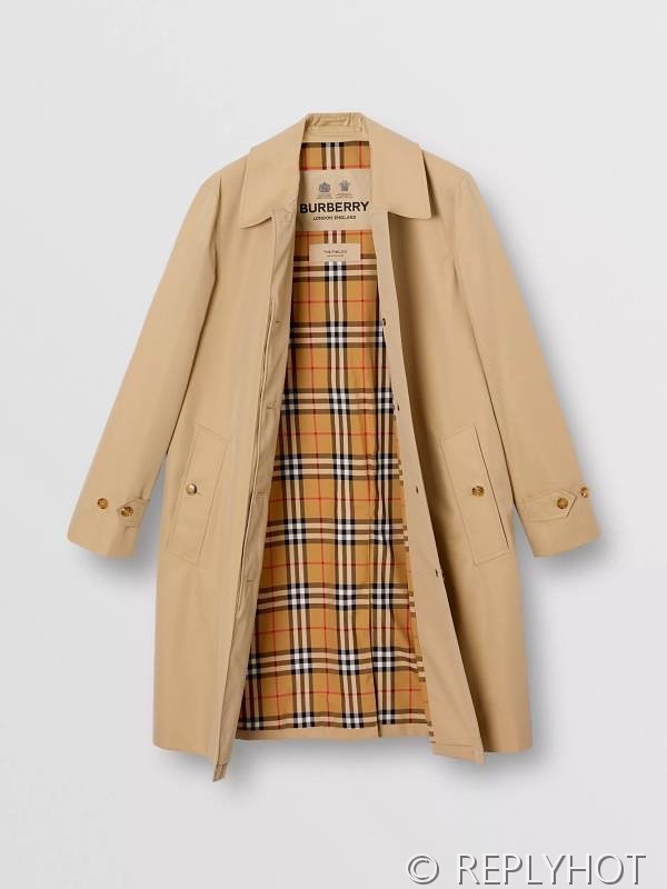 버버리 스트레이트 세미 트렌치코트 2color