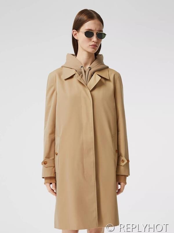 버버리 스트레이트 세미 트렌치코트 2color