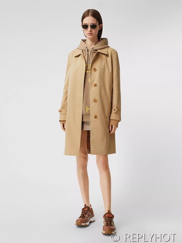 버버리 스트레이트 세미 트렌치코트 2color