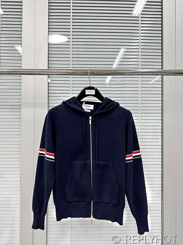 톰브라운 암밴딩 후드집업 남여공용 [매장가 187만원대]