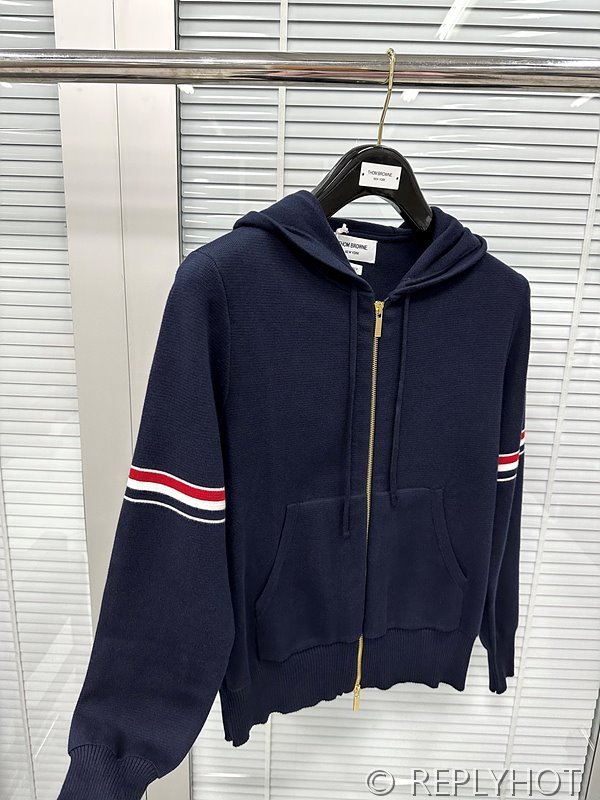 톰브라운 암밴딩 후드집업 남여공용 [매장가 187만원대]