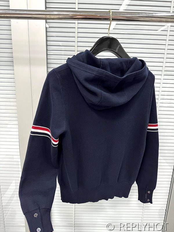 톰브라운 암밴딩 후드집업 남여공용 [매장가 187만원대]