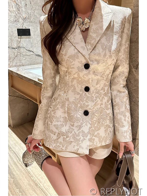 디올 클래식 스트레이트 투피스 자켓