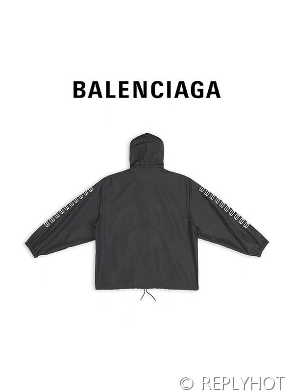 발렌시아가 오버핏 집업 후드 자켓 남여공용 [매장가 320만원대]