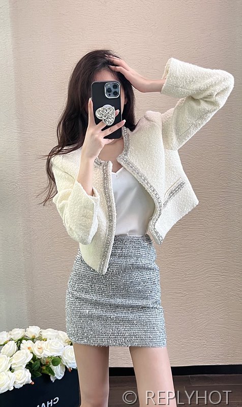 미우미우 트위드 가디건 [매장가 320만원대]