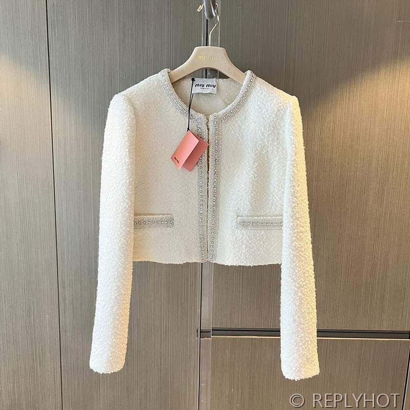 미우미우 트위드 가디건 [매장가 320만원대]