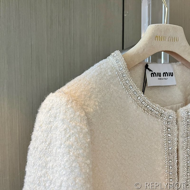 미우미우 트위드 가디건 [매장가 320만원대]