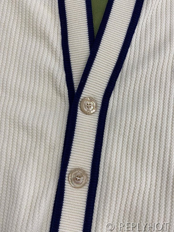 구찌 리브드 코튼 울 블렌드 가디건 [매장가 340만원대]