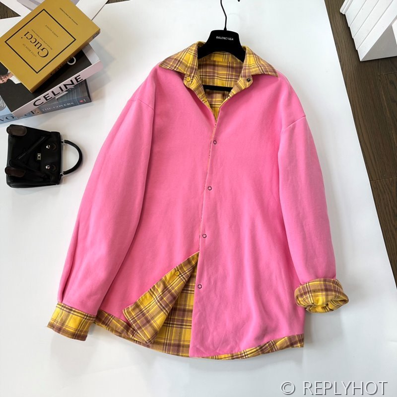 발렌시아가 체크 재킷(남여공용) [매장가 390만원대]