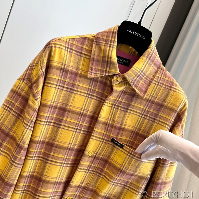 발렌시아가 체크 재킷(남여공용) [매장가 390만원대]