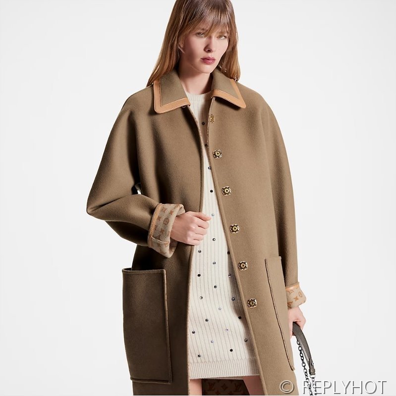 루이비통 리무버블 칼라 더블 페이스 코트 [매장가 850만원대]