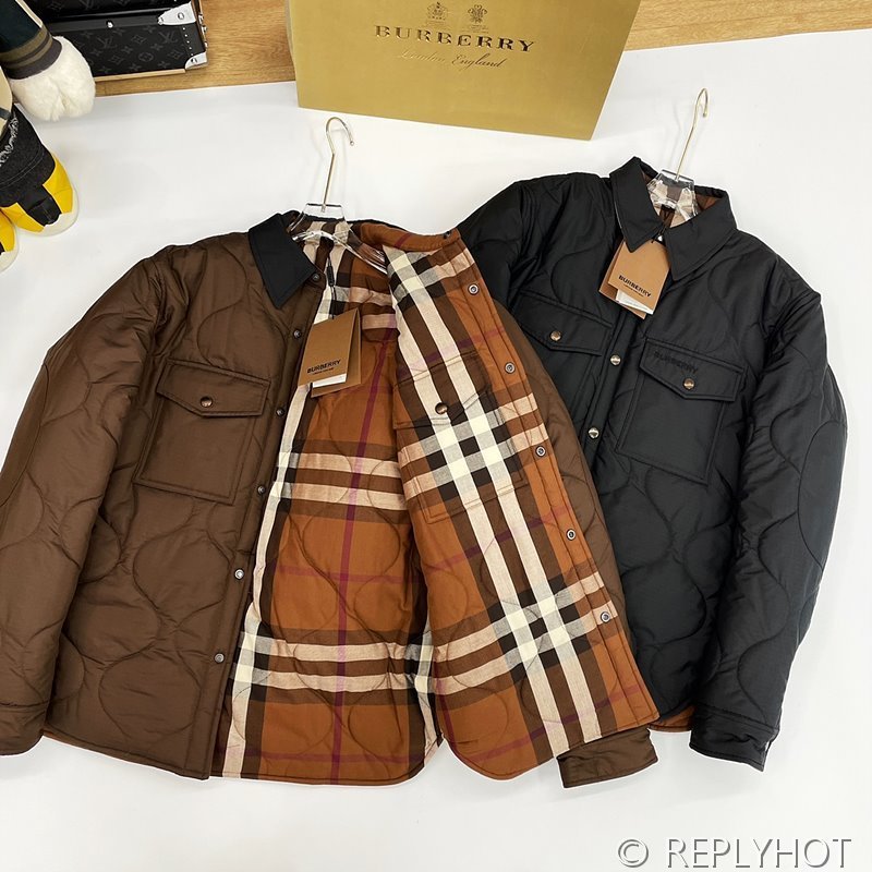 버버리 리버시블 퀄링 오버셔츠 2COLOR(남여공용) [매장가 270만원대]