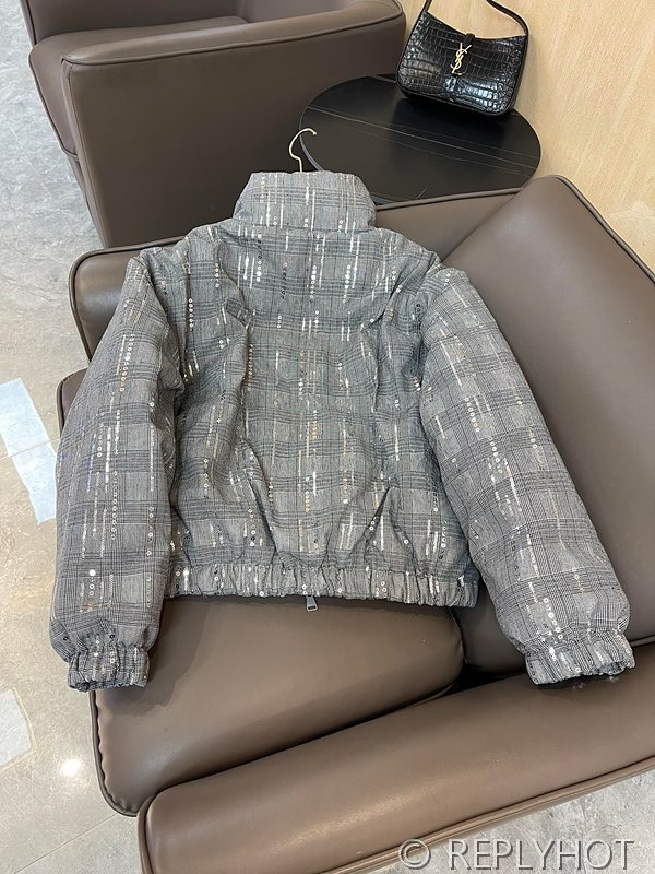 브루넬로 쿠치넬리 샤이니트림 다운패딩 2COLOR