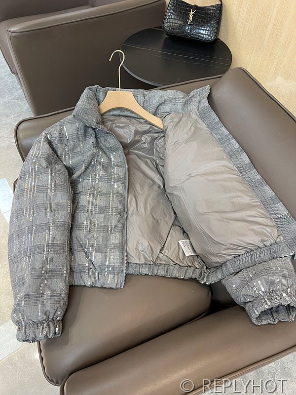 브루넬로 쿠치넬리 샤이니트림 다운패딩 2COLOR