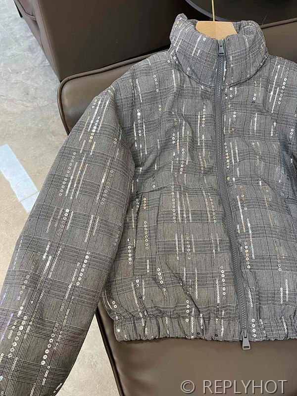 브루넬로 쿠치넬리 샤이니트림 다운패딩 2COLOR