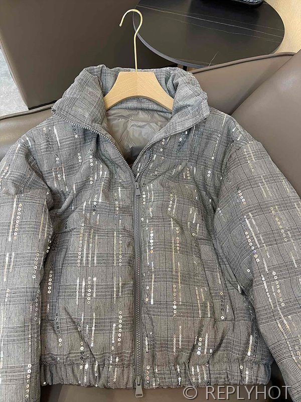 브루넬로 쿠치넬리 샤이니트림 다운패딩 2COLOR