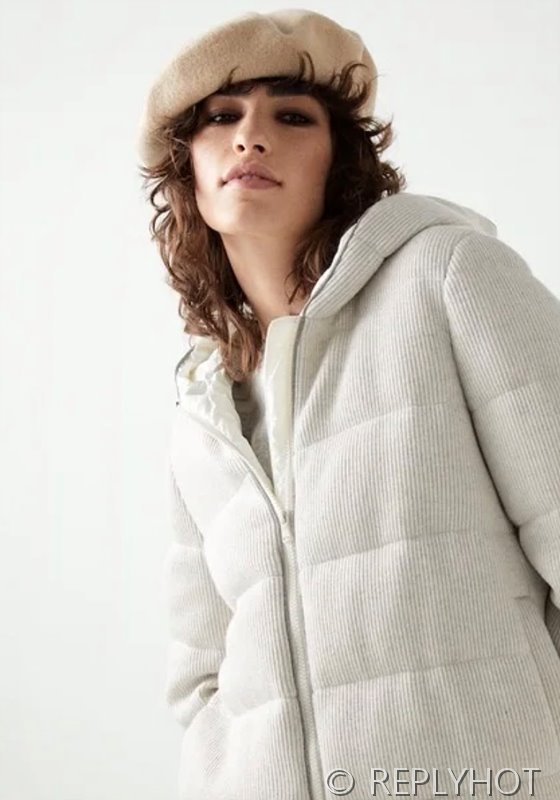 브루넬로 쿠치넬리 샤이니트림 니트 다운패딩 [매장가 600만원대]