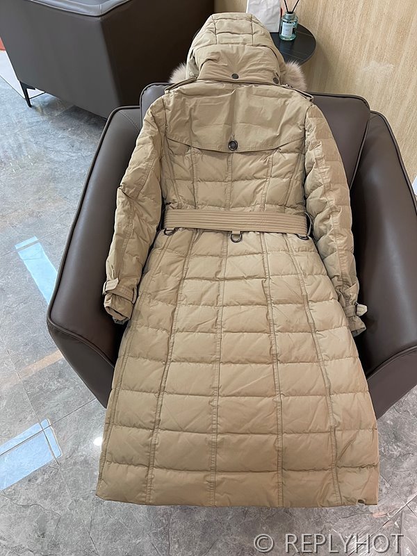 버버리 구스다운 롱코트 [매장가 480만원대]