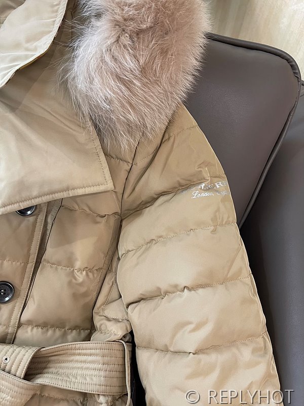 버버리 구스다운 롱코트 [매장가 480만원대]